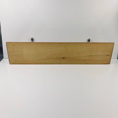 Pine coat rack