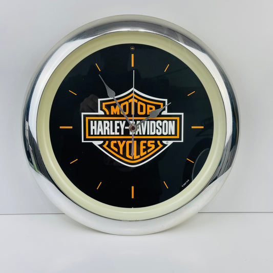 Vintage Harley Davidson clock