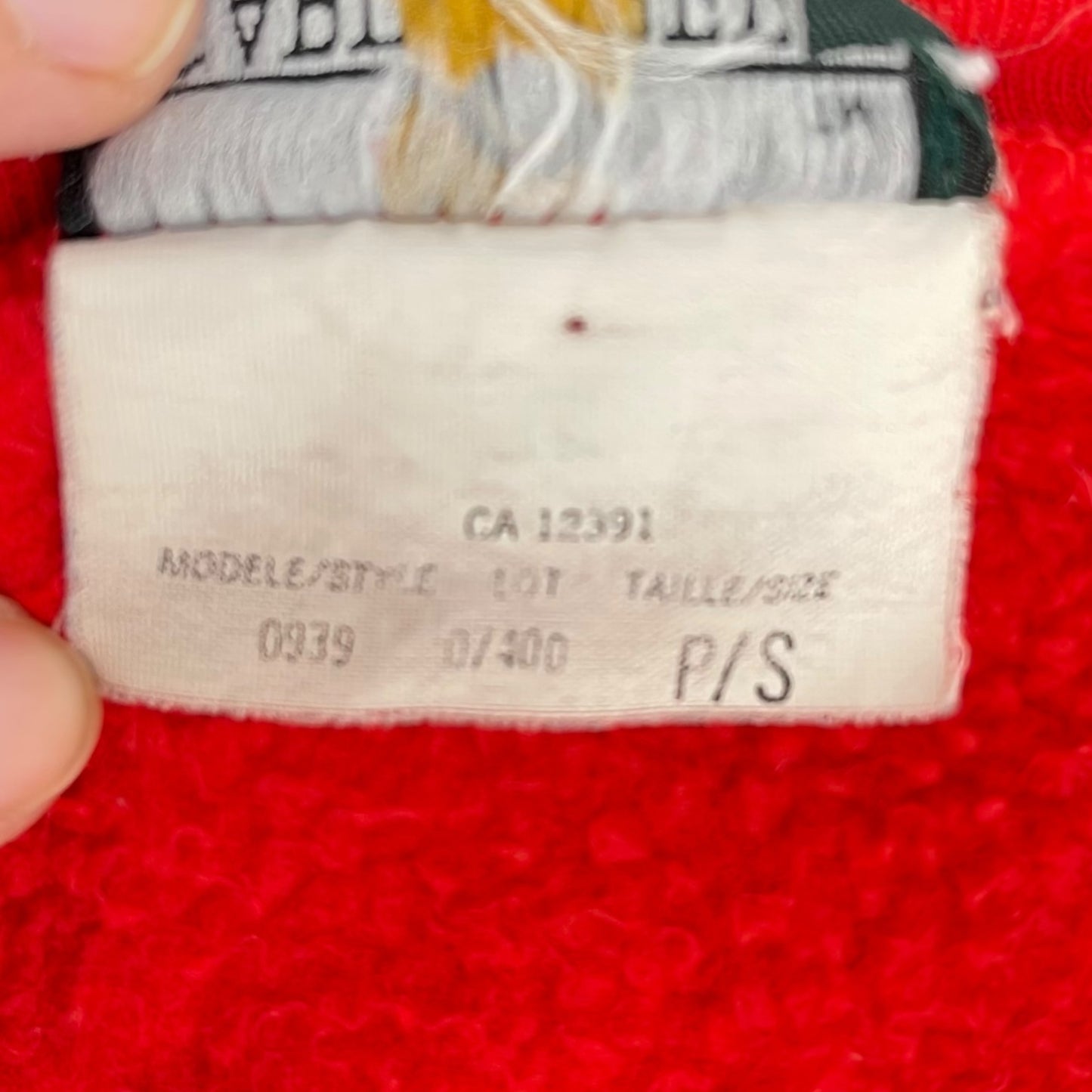 Cabin Creek fleece sweater