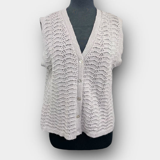 Vintage D'Allaird's Sleeveless Cardigan