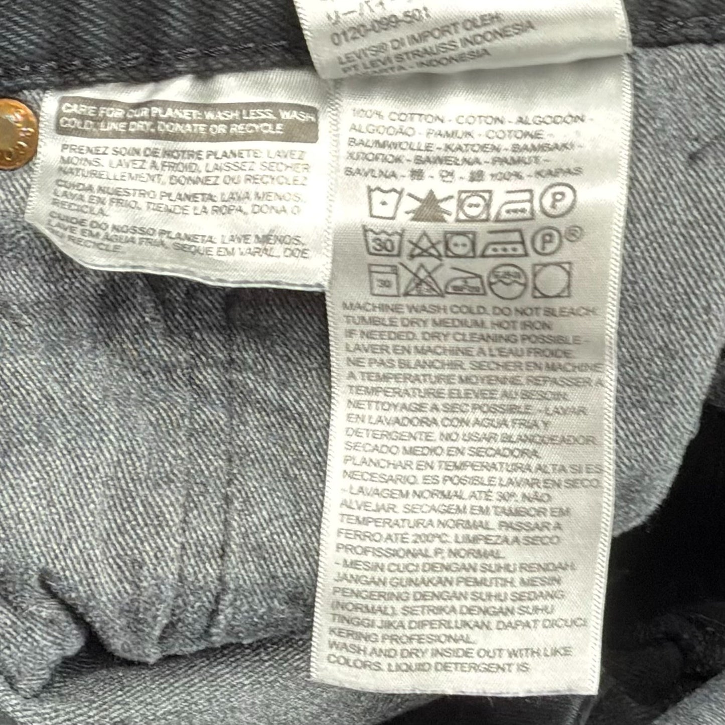 Levi’s 501 Black Jeans