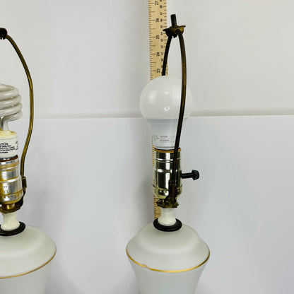 Vintage set of lamps