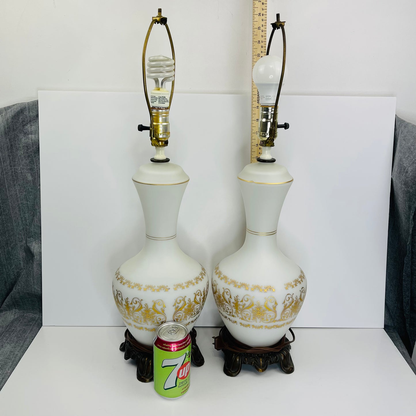 Vintage set of lamps