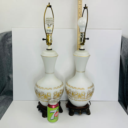 Vintage set of lamps