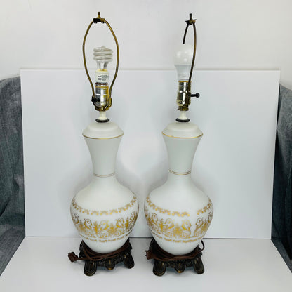 Vintage set of lamps
