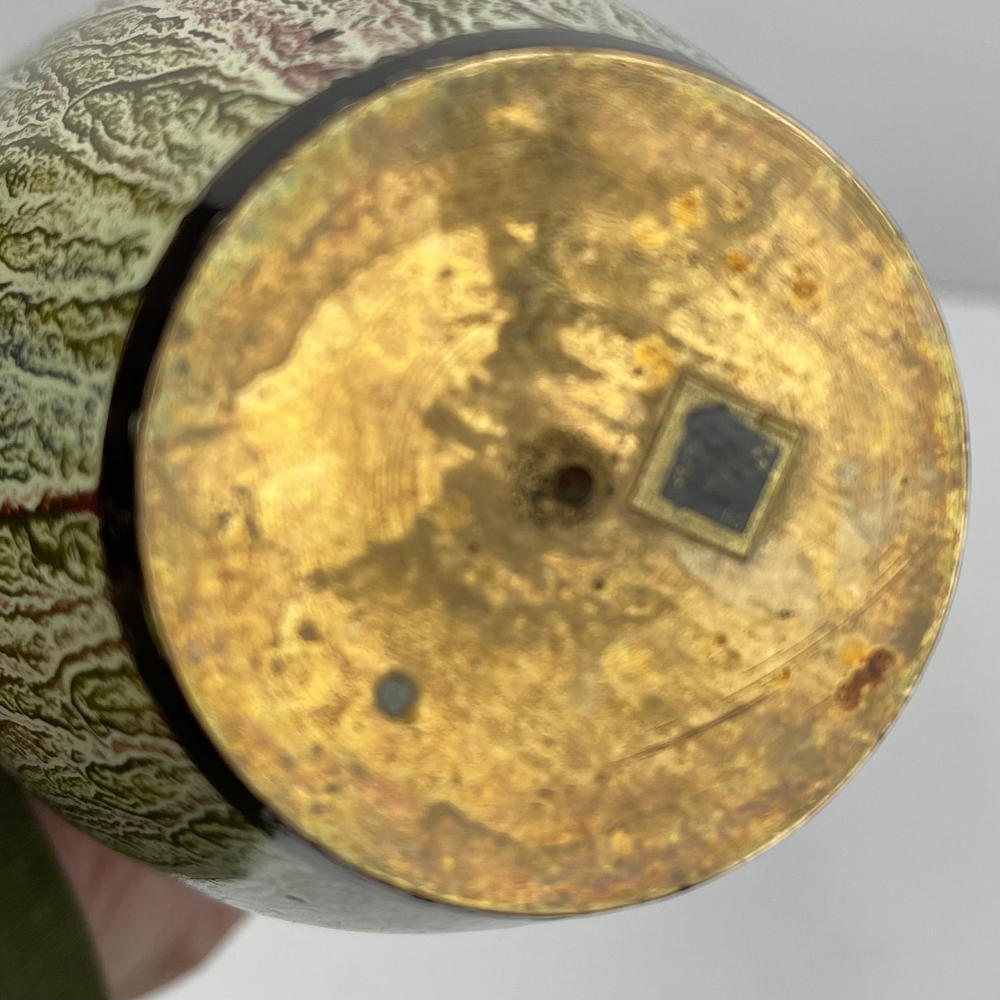 Brass vase