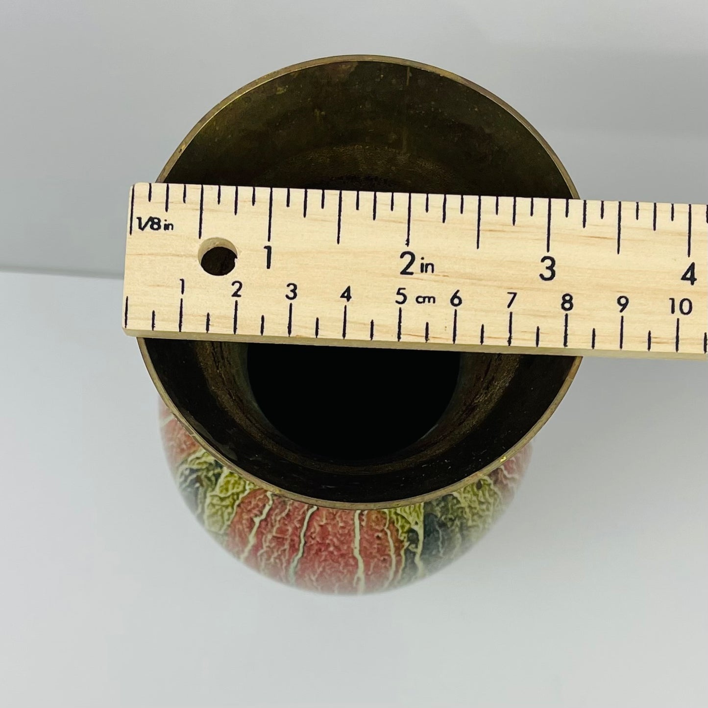 Brass vase