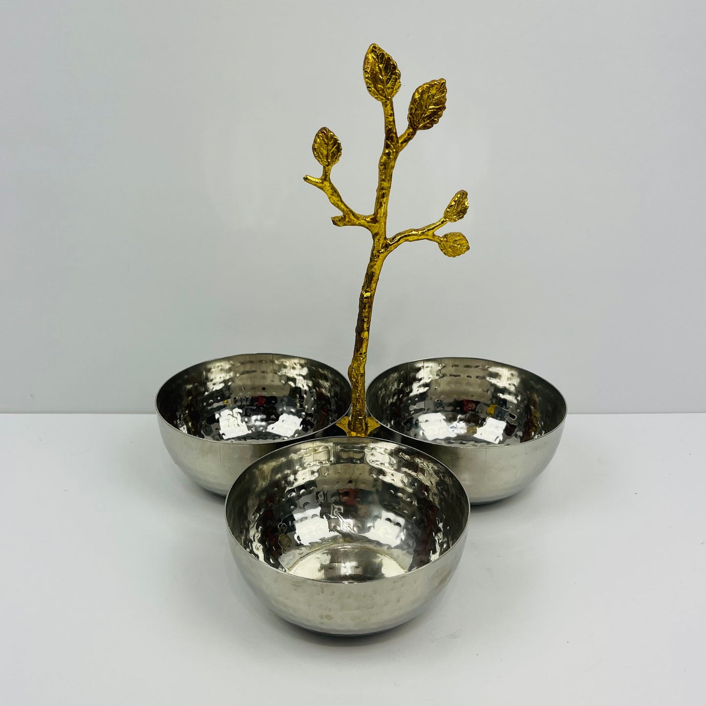 Vine handled serving bowls