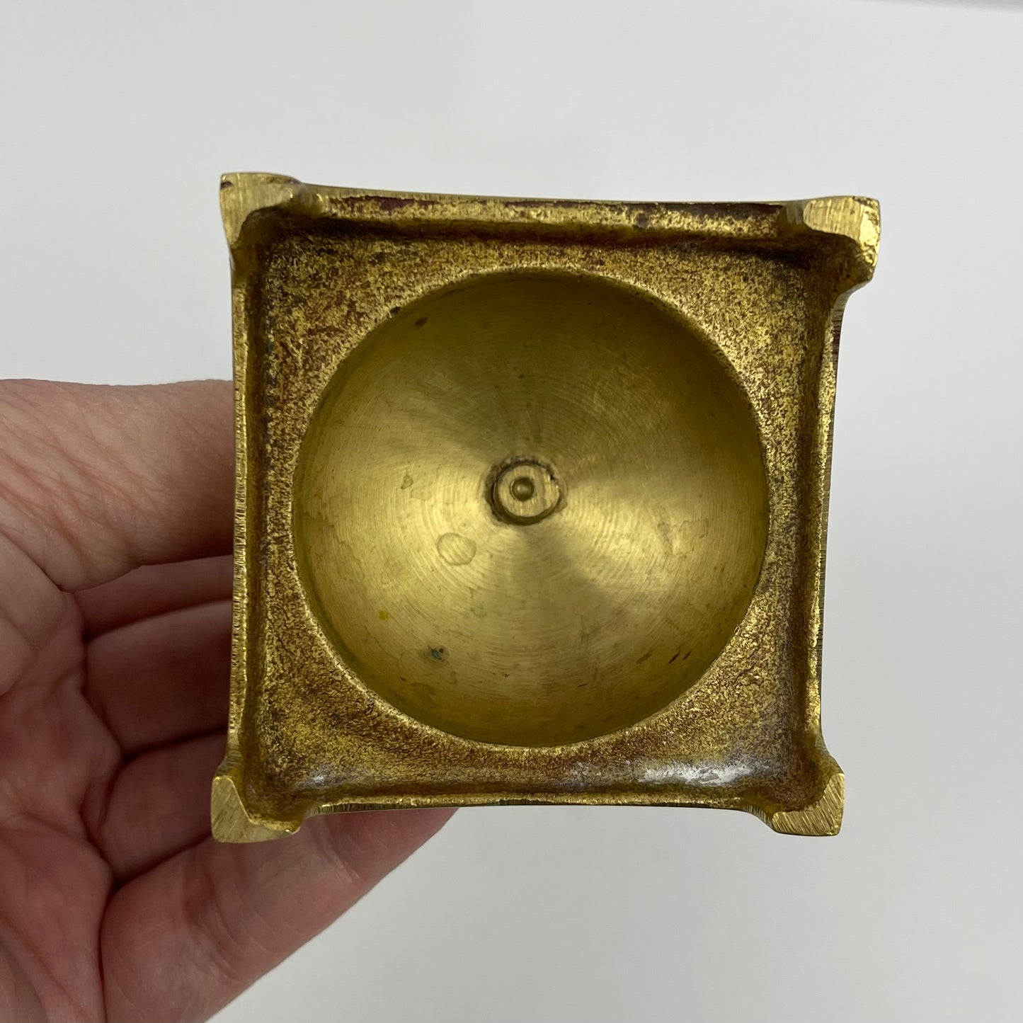 Brass candle holder