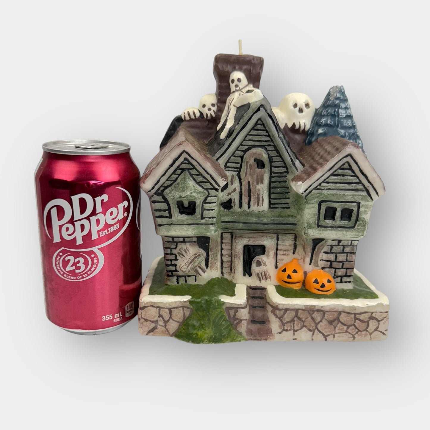 Haunted House Candle Decor