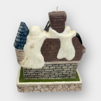 Haunted House Candle Decor