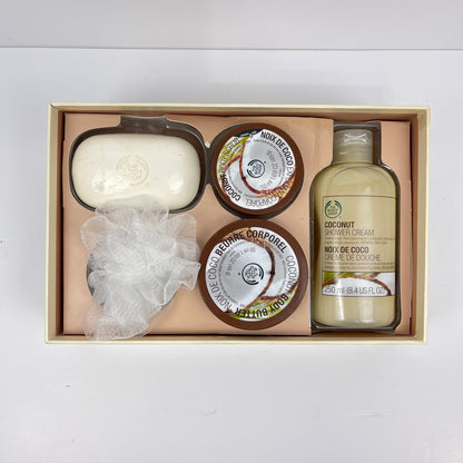The Body Shop coconut gift set