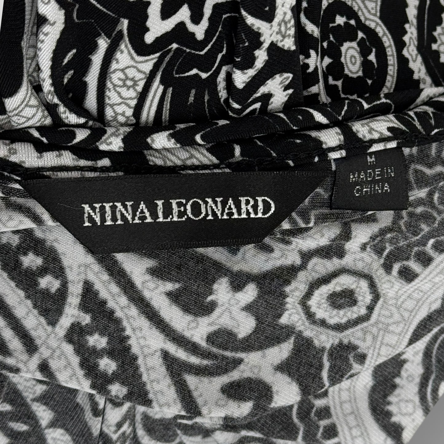 Nina Leonard Paisley Tunic