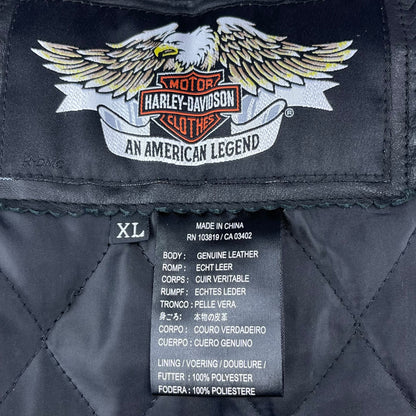 Harley-Davidson Leather Jacket (XL)