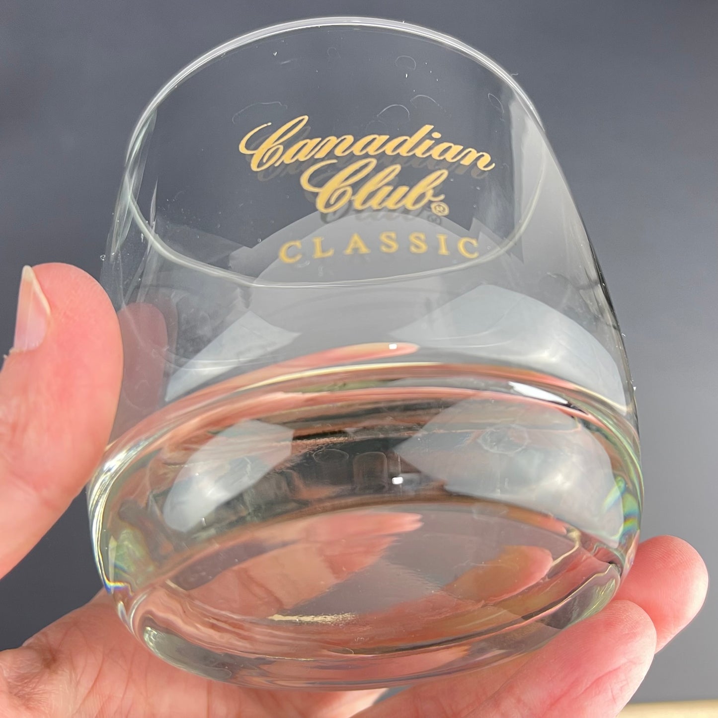 Set of Canadian Club glasses