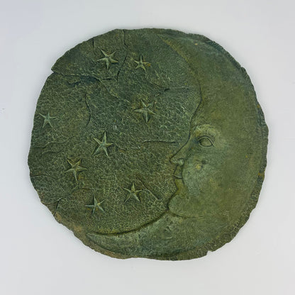 Moon and stars ceramic disk
