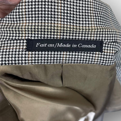 Sid Landen houndstooth blazer (46T)