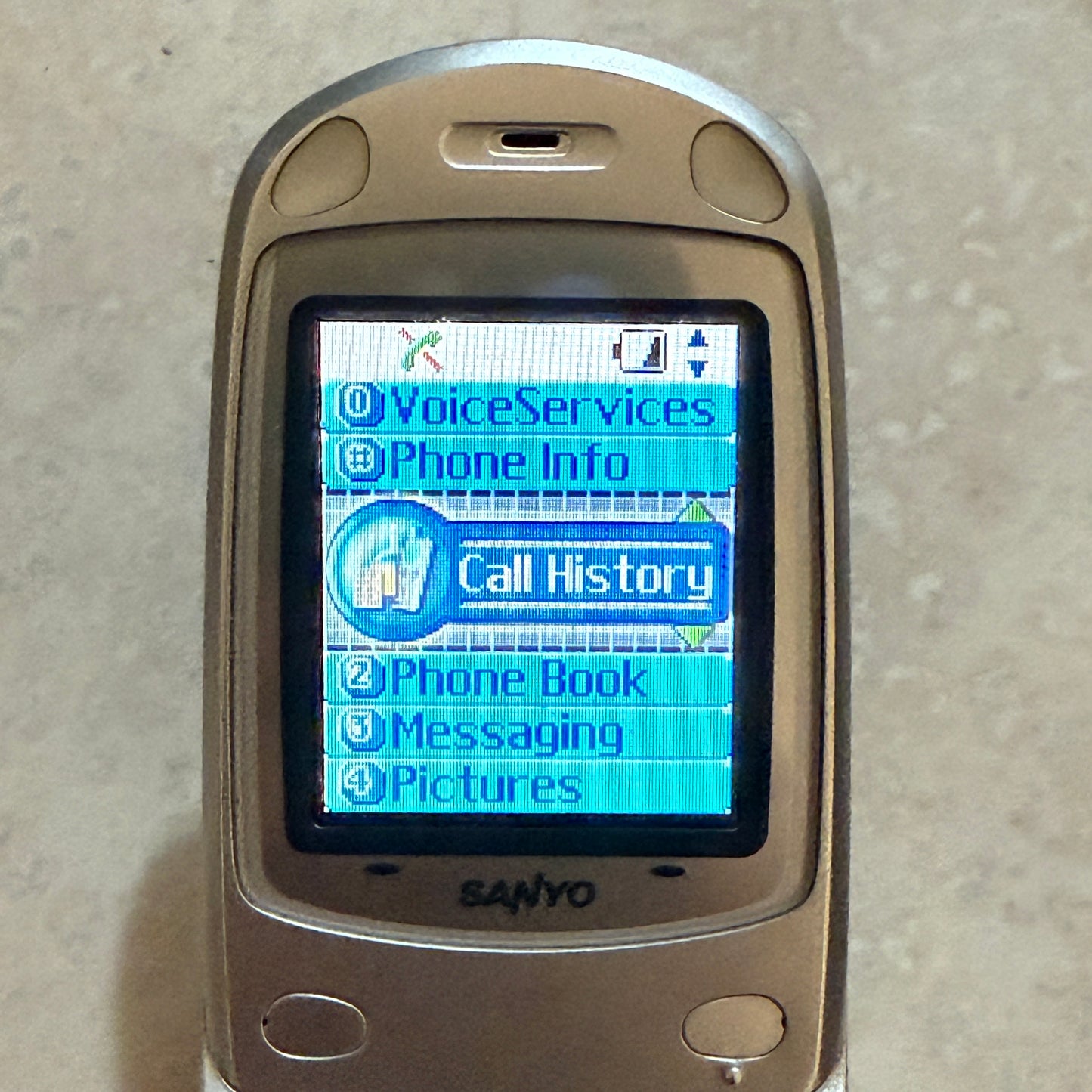 Sanyo Flip Camera Phone