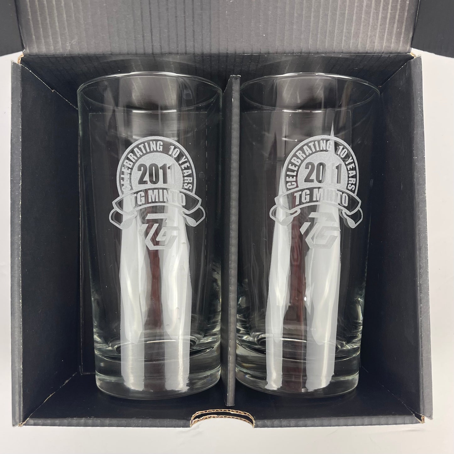 2011 TG Minto boxed glasses