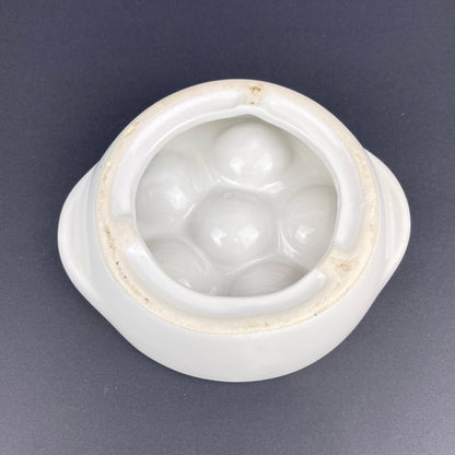Ceramic escargot plate