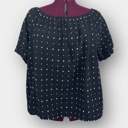 Peasant-style blouse
