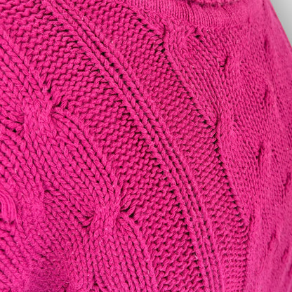 Canoe cable knit sweater