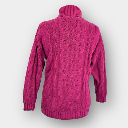Canoe cable knit sweater