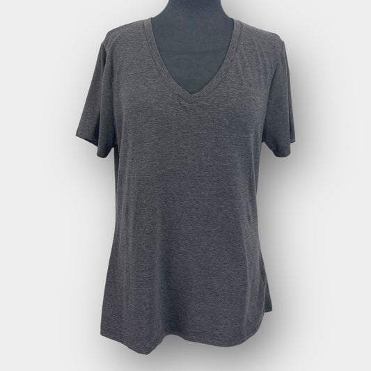 V-neckline t-shirt