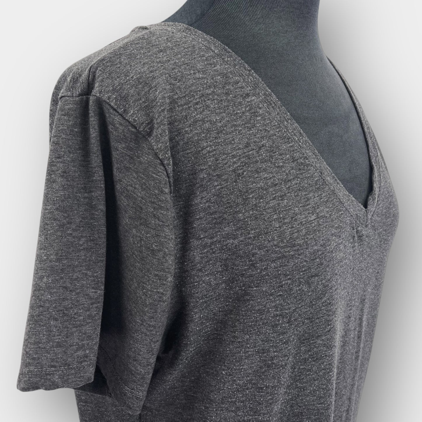 V-neckline t-shirt