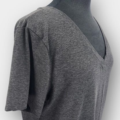 V-neckline t-shirt