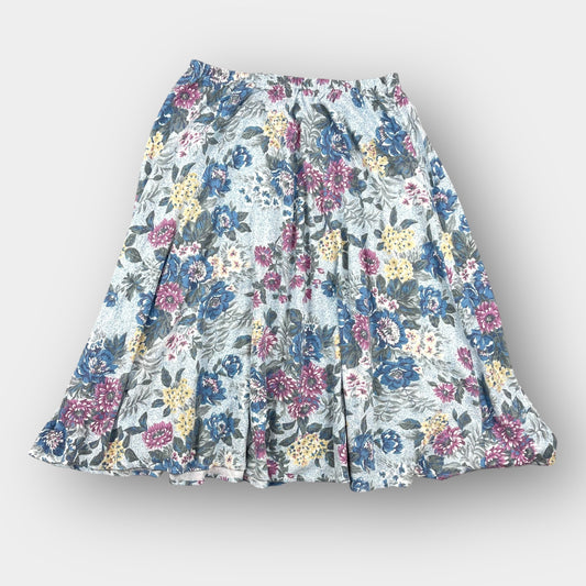 Vintage floral skirt