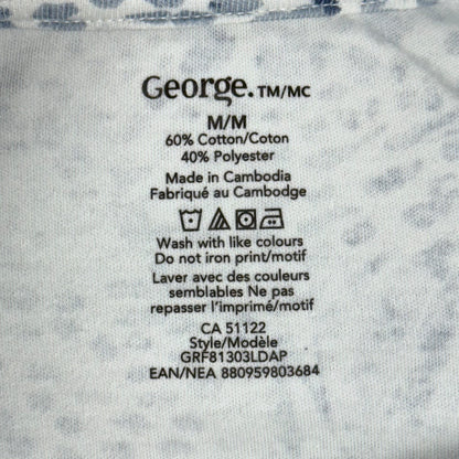 George abstract 3/4 print top