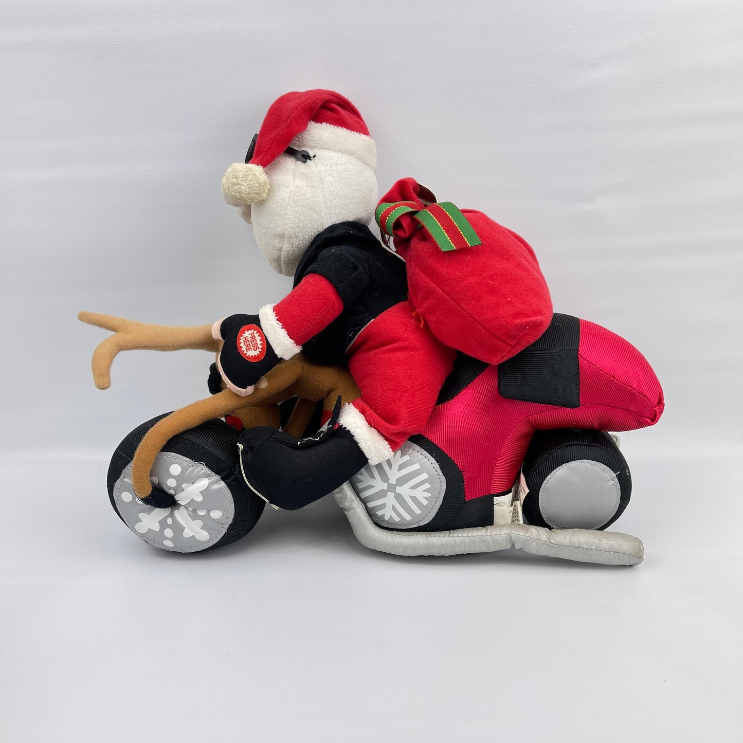 Musical Motorcycle Santa