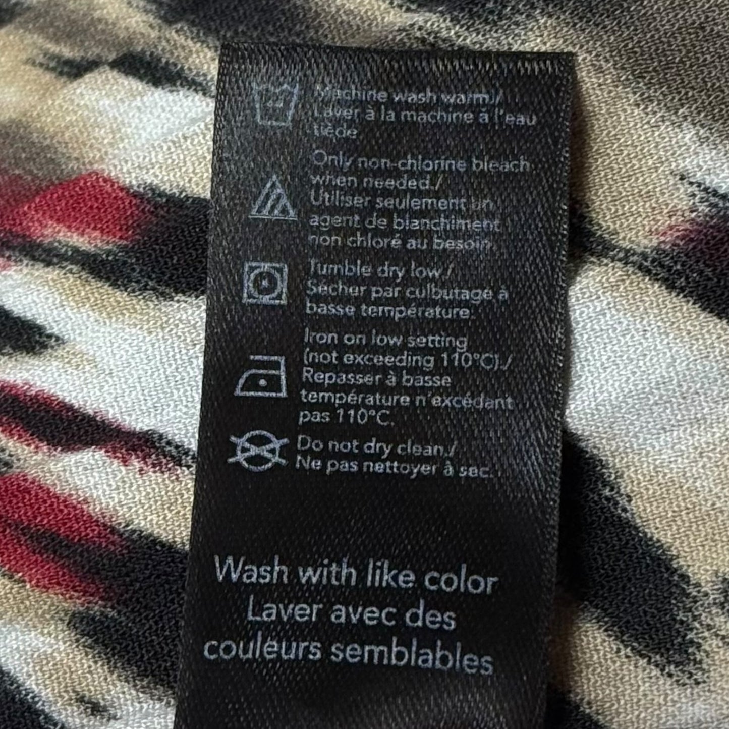 George leopard pleated blouse