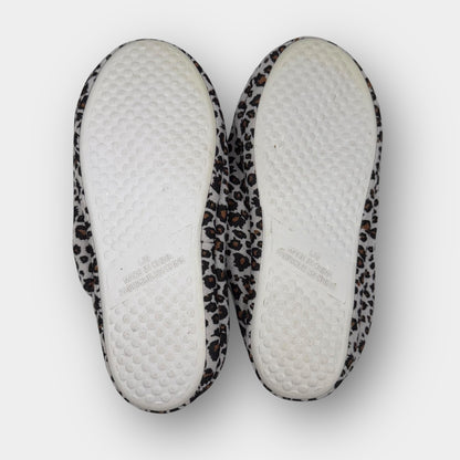 Leopard Print Slippers (L)