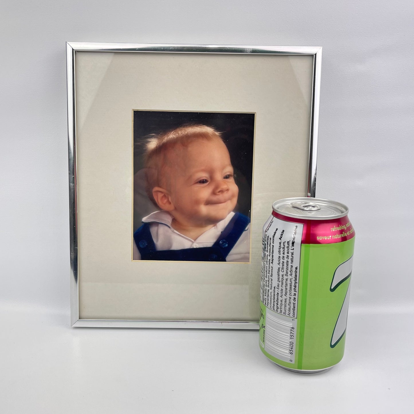 Silver frame