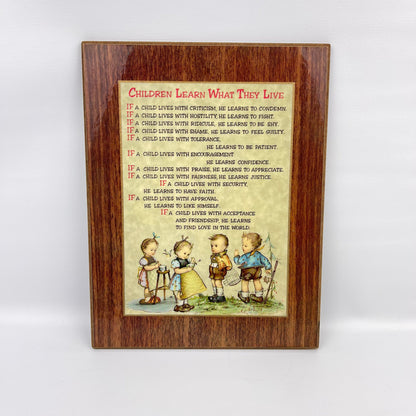 Children Learn wall hanging
