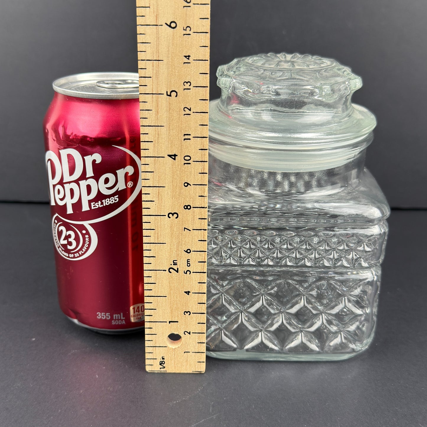 Anchor Wexford Glass Jar