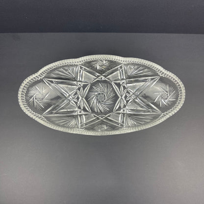 Crystal dish Star of David