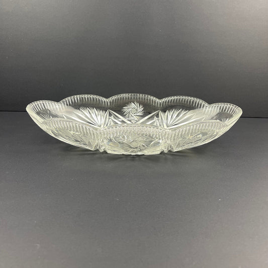 Crystal dish Star of David