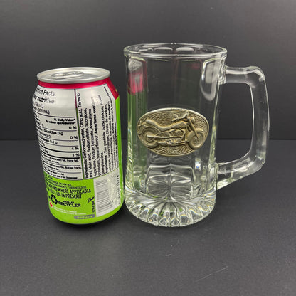 Mug with motorcycle