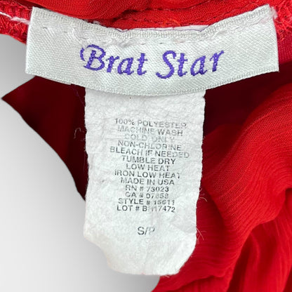 Brat Star high-low skirt