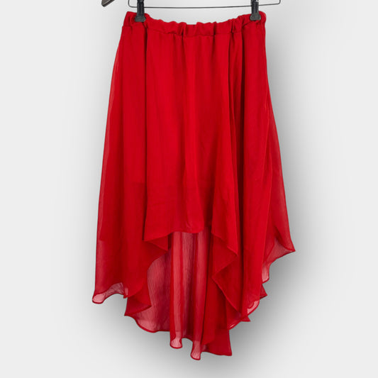 Brat Star high-low skirt