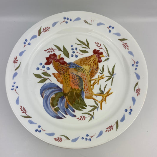 Corelle Vitrelle rooster plate 10"