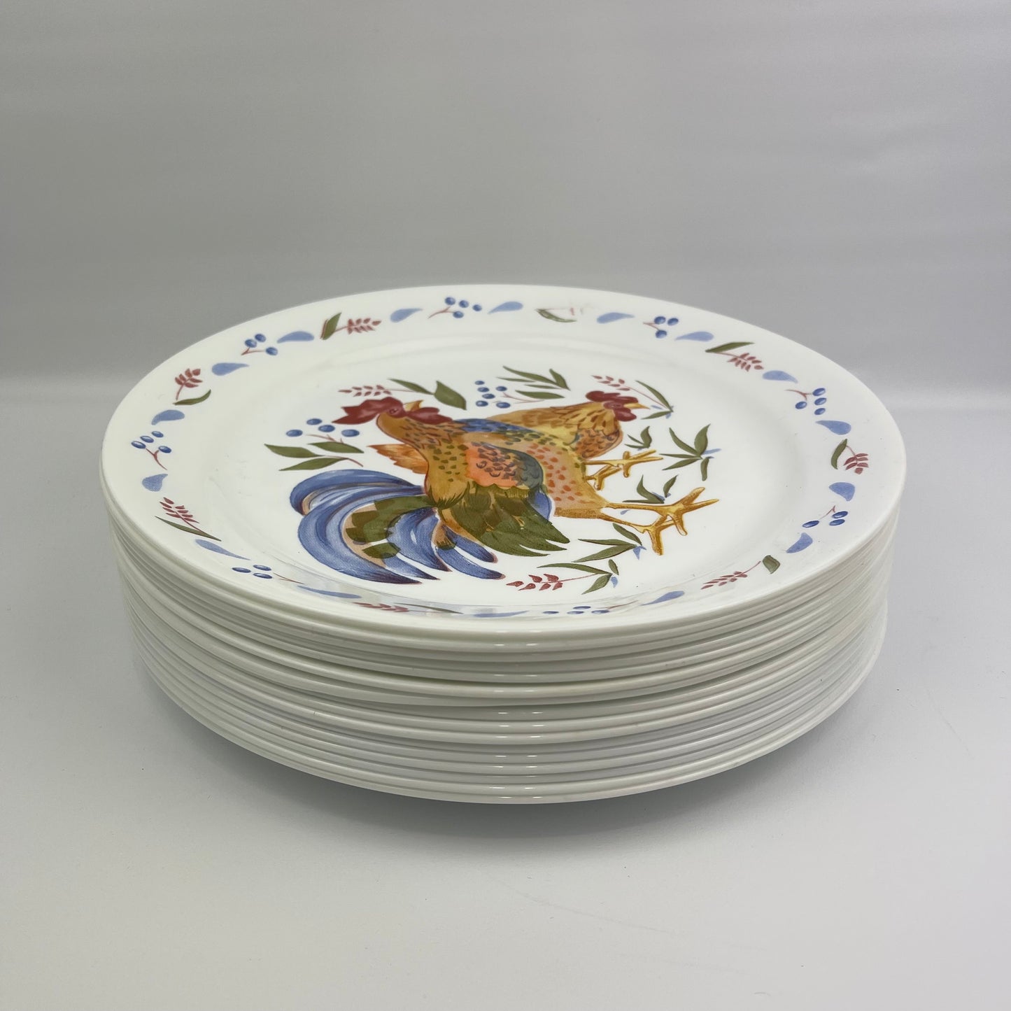 Corelle Vitrelle rooster plate 10"