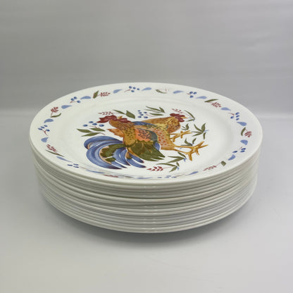 Corelle Vitrelle rooster plate 10"
