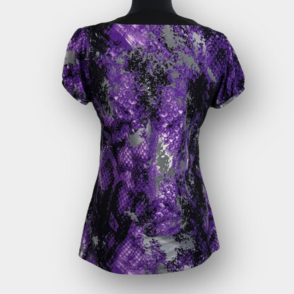 George scoop neck top
