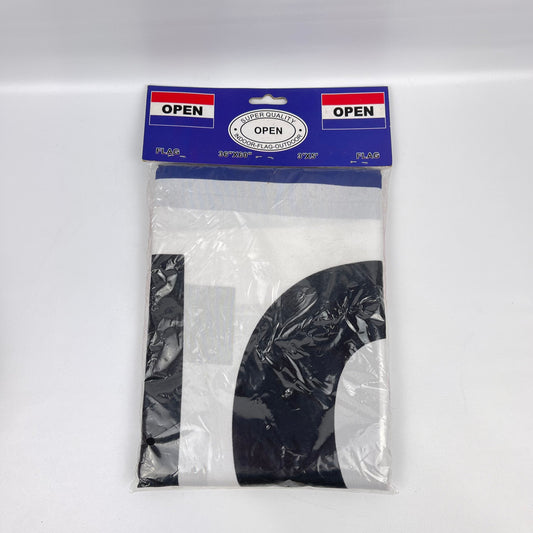 Open indoor/outdoor flag