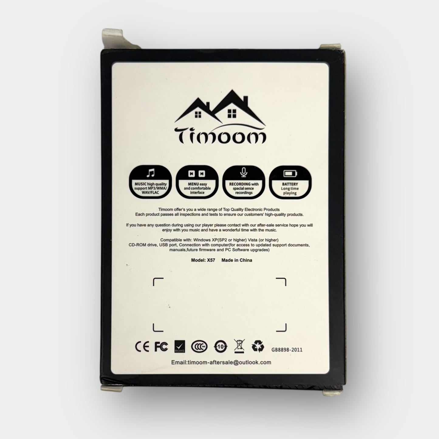 Timoom MP3 Player Digital Music