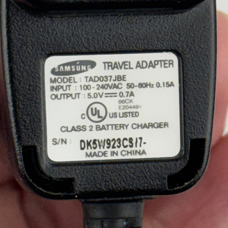 Samsung TAD037JBE Charger